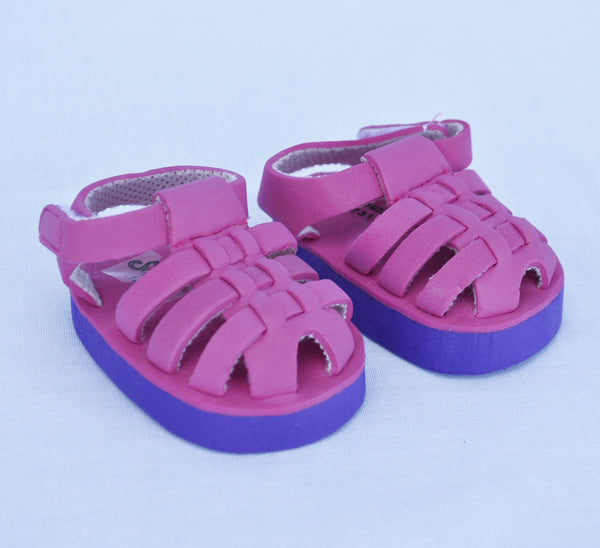 18" Doll Foam Sandals