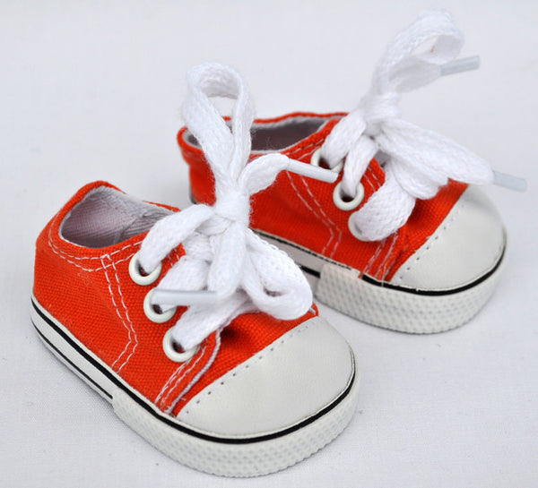18" Doll Canvas Sneakers