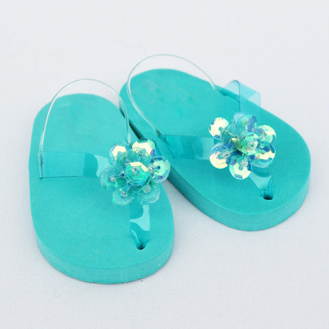 18" Doll Sequin Sandals