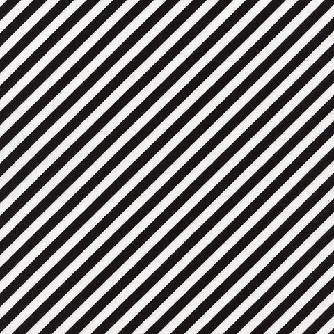 Bias Stripe Black/White